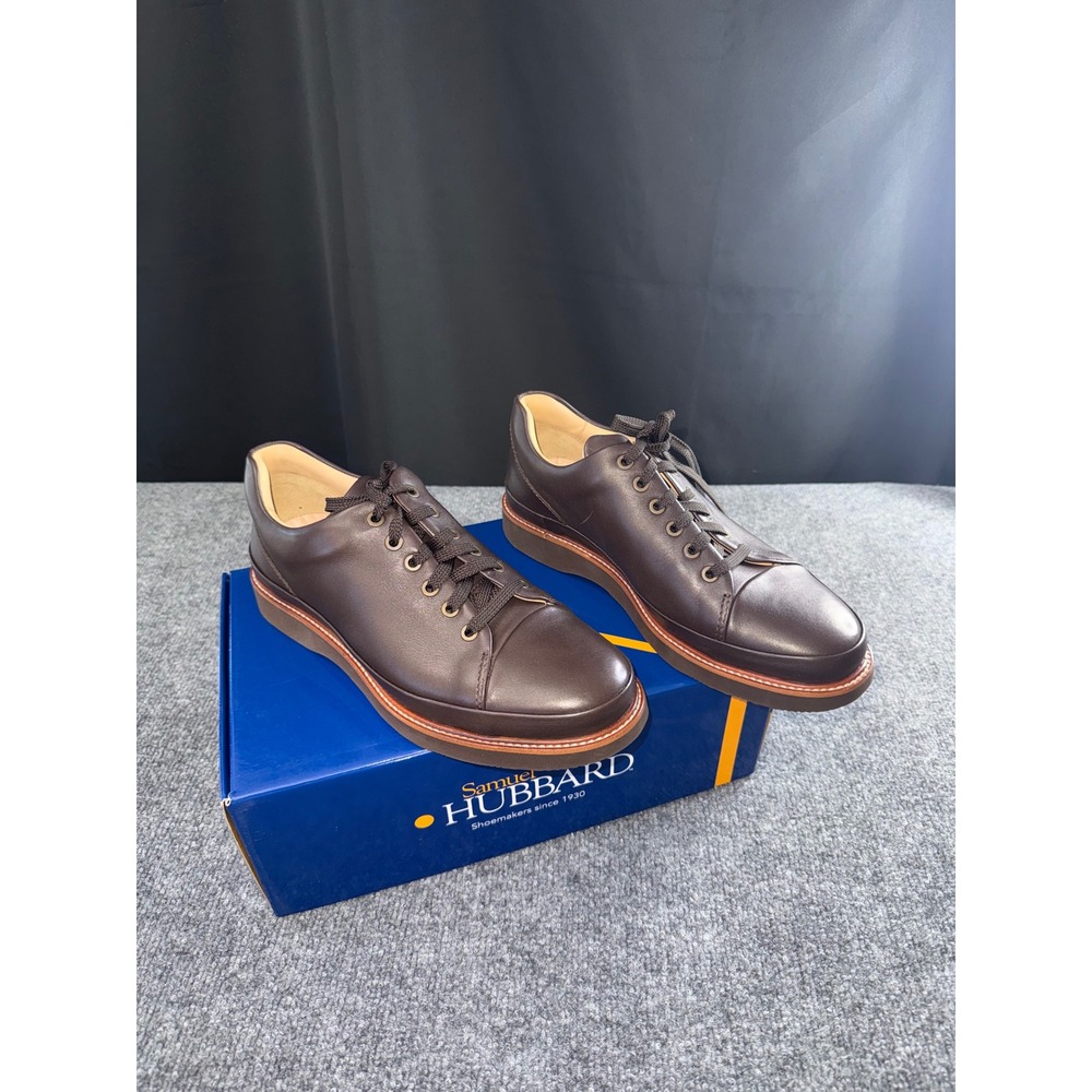 Samuel Hubbard Dress Fast Brown Leather Oxford Shoes M1310-061 Mens 8.5 M